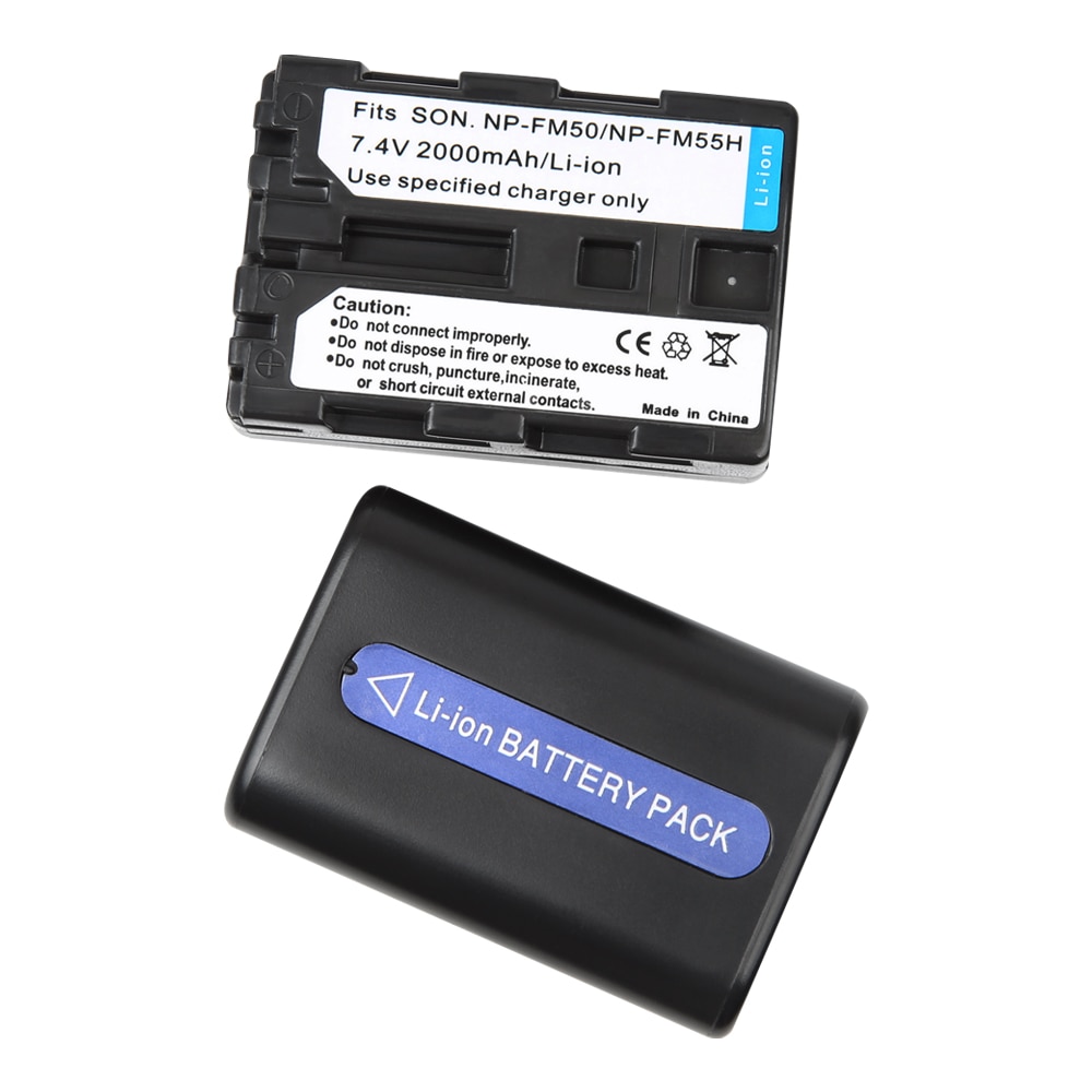 AOPULY Battery Charger NP-FM50 NP FM50 Camera Battery LCD USB Charger For Sony Alpha A100 DSLR-A100 A100K CCD-TRV408 DCR-PC105. 