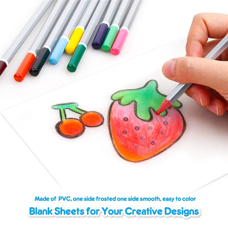 Shrink Plastic Sheet Sheets Shrinky Dink Paper Kit with Clear Heat Shrinky Art Film Dinks Paper Keychains Replacement Parts. 