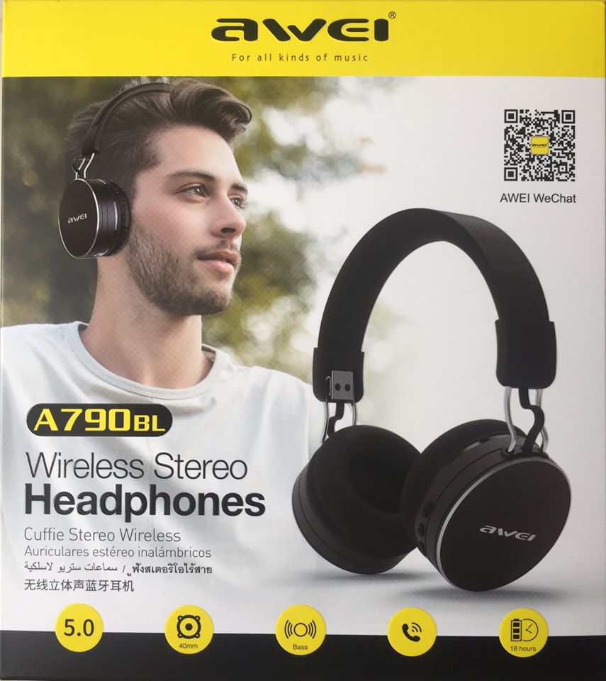 Awei A790BL Wireless Stereo Headphones Bluetooth Or AUX Connection  Handsfree Bass Port For Superior Sound.: Buy Online at Best Prices in  Bangladesh | Daraz.com.bd
