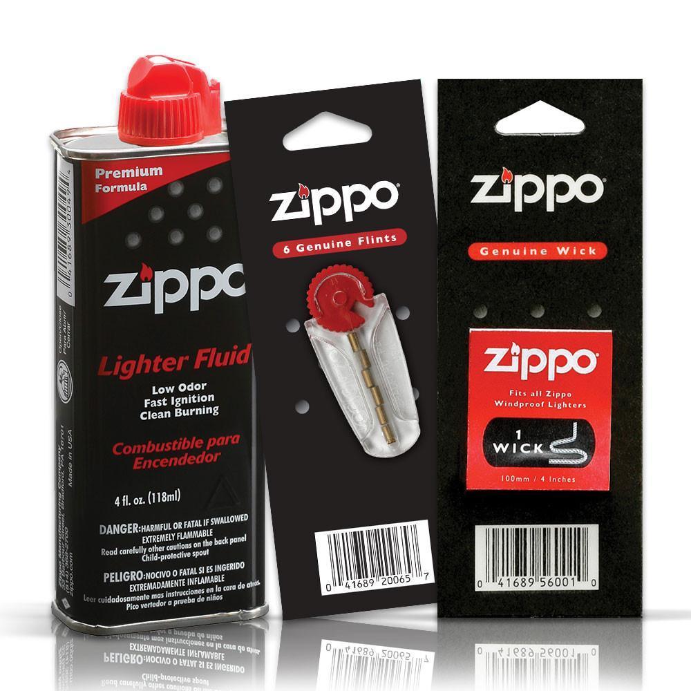Zippo Original Lighter Fluid 125ml with Full Set. 