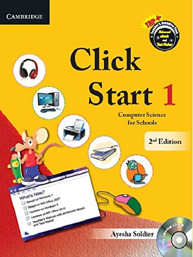 Click Start Level 1 Student's Book with CD-ROM: Computer Science for Schools (CBSE - Computer Science) Paperback. 