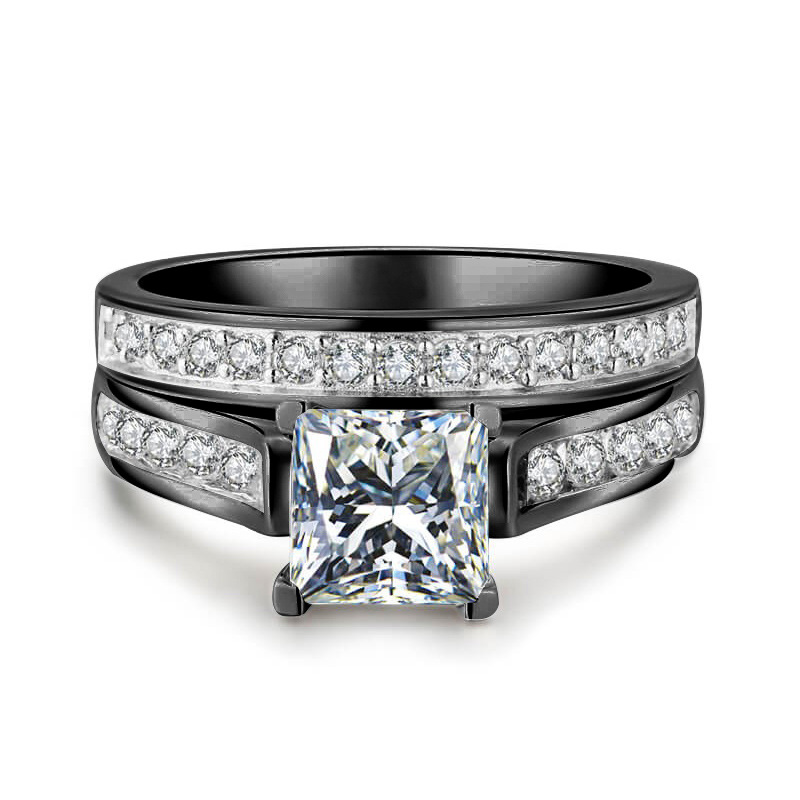 wish aliexpress ebay new wedding engagement women's ring set ring stainless steel dragon pattern men's ring couple ring. 
