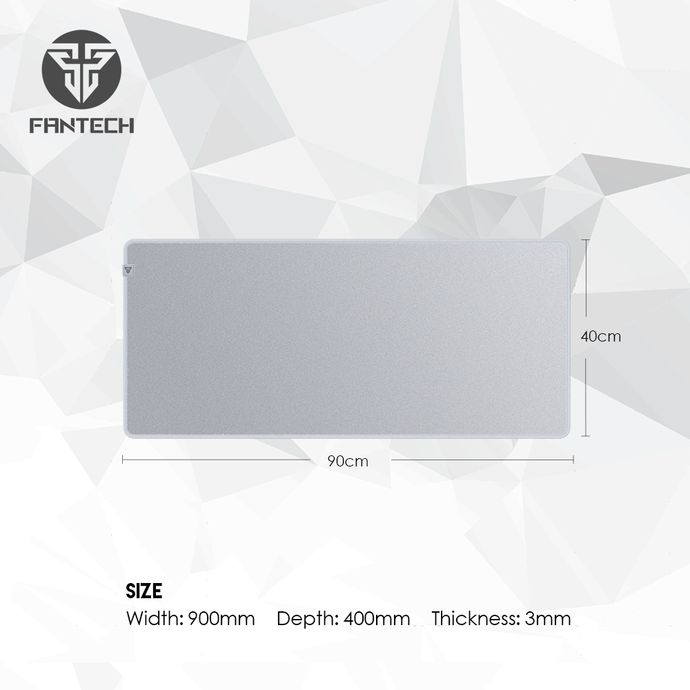 FANTECH AGILE MP903 MOUSE PAD SPEEDSILK Surface, Non-Friction Impacting Water-Resistant Coating Anti-Fray Edge Stitching Anti-slip base Large Type Space Edition. 