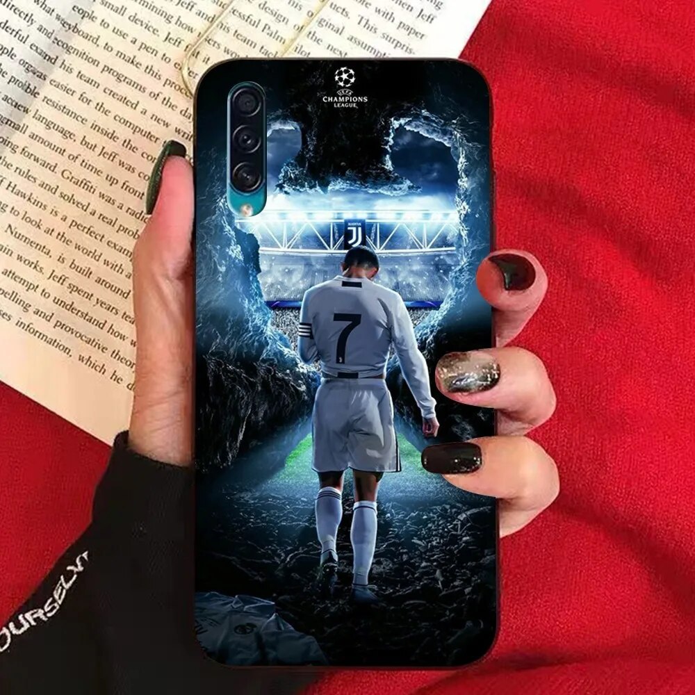 Football Superstar R-Ronaldo CR7 Phone Case For Samsung A 10 11 12 13 20 21 22 30 31 32 40 51 52 53 70 71 72 73 91 13 Shell. 