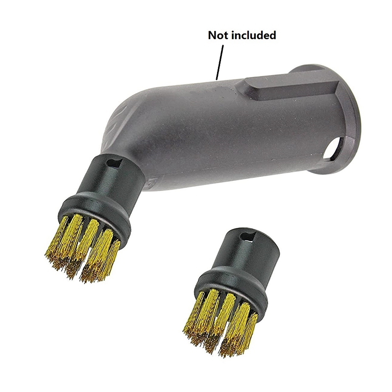 TWEXQNY-Brass Wire Brush Tool Nozzles for Karcher Steam Cleaners SC1 SC2 CTK10 SC3 SC4 SC5 SC7 Replacement Accessories. 
