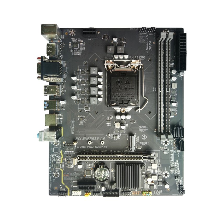 MOTHERBOARD ARKTEK (AK-H510M EG) Socket LGA  1200, H510 for 11th/10th Gen CPU; Dual Channel DDR4  Memory, USB 2.0 & 3.0, 4 X SATA 3.0, PCI EXPRESS, M.2  Nvme SSD Socket, HD Audio, 2 Year Warranty. 