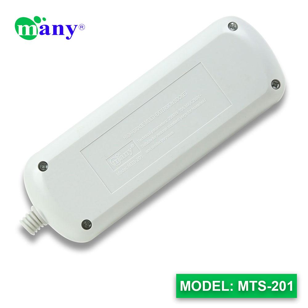 Multiplug Many 4 Port Socket MTS-201=2m - Multi Plug-7 Fit/Hand Copper Wire. 