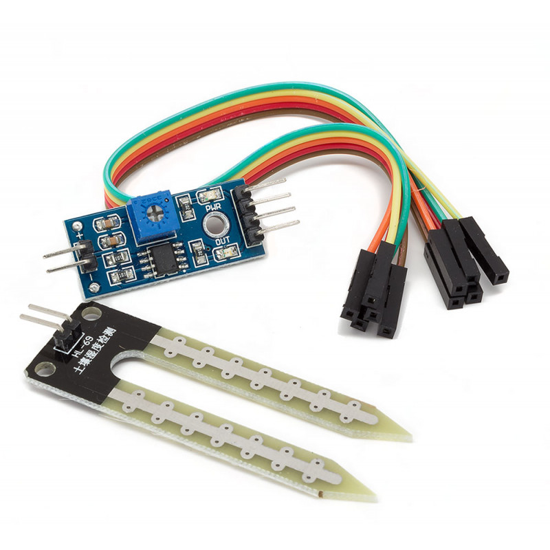 Soil Moisture Sensor And Automatic Watering System For Arduino - Multimeter