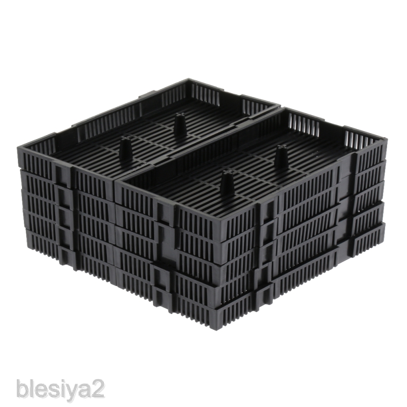 10 Pcs Under Gravel Filter Undergravel Filteration for Fish Tank. 