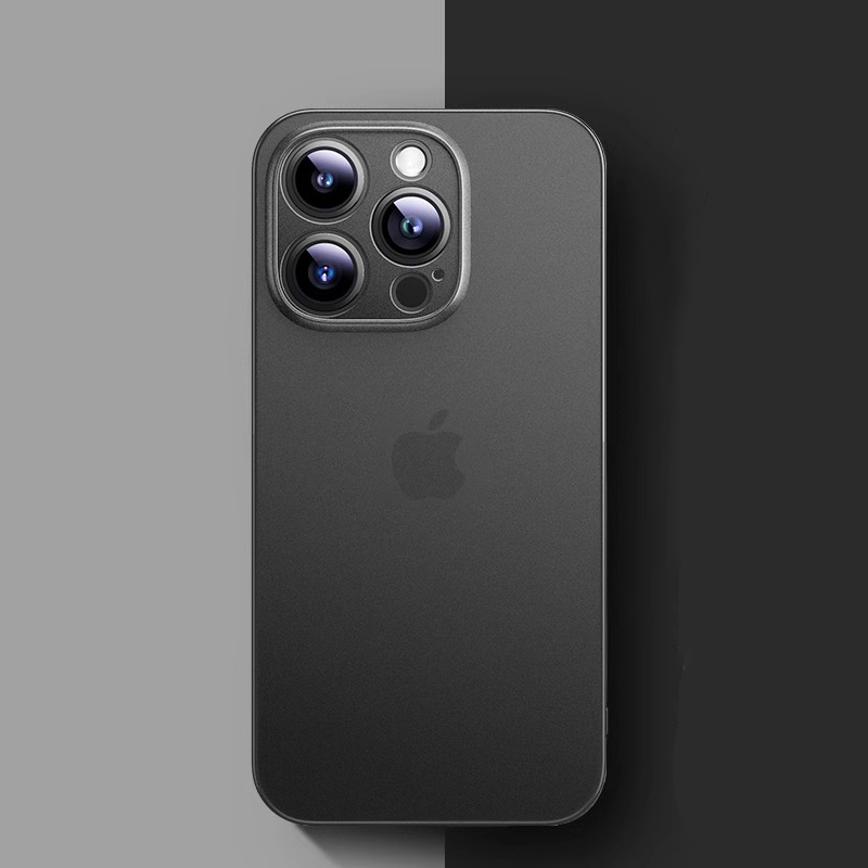 0.3mm Ultra Thin Matte Case For iPhone 16 15 14 Plus 13 12 Mini 11 Pro Max Transparent Hard PP Frosted Back Cover Soft Shell