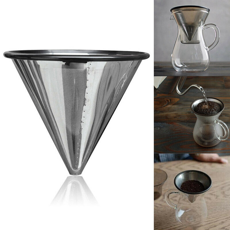 Kaffee Dauerfilter Kaffeefilter Permanentfilter Goldfilter Metallsieb. 