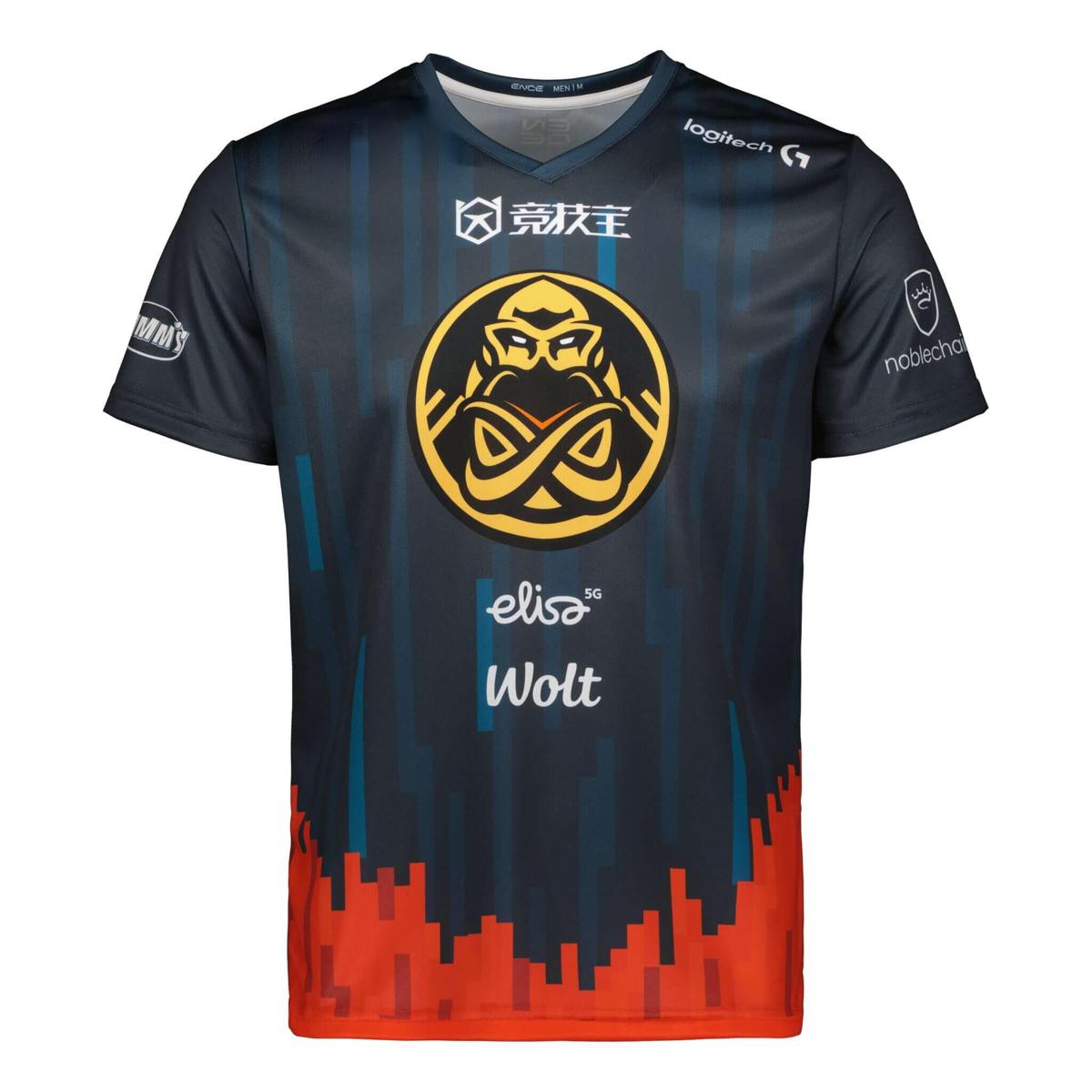 ENCE Academy Jersey 2022 New ESports Apparel. Supporter T-shirts. Customizable Name Number. High-quality Clothing