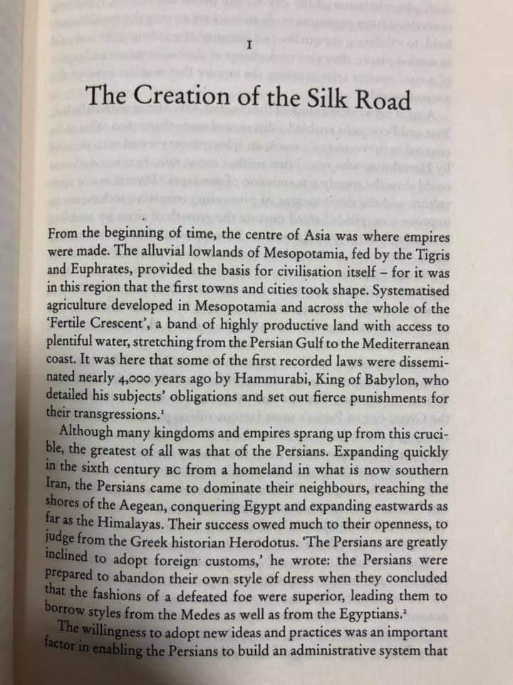 The Silk Roads: A New History of the World by Peter Frankopan. 