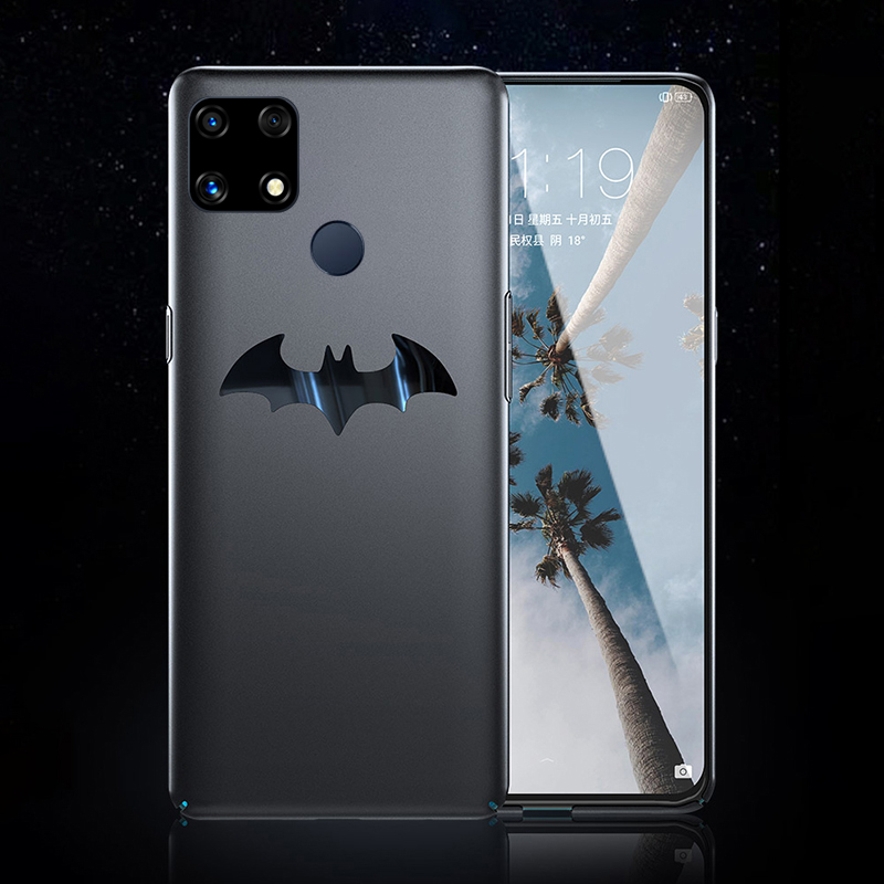 Back Cover For Realme C25S Batman Phone Case Full protector Metal Bat design Shockproof Cover For RealmeC25S Cases. 