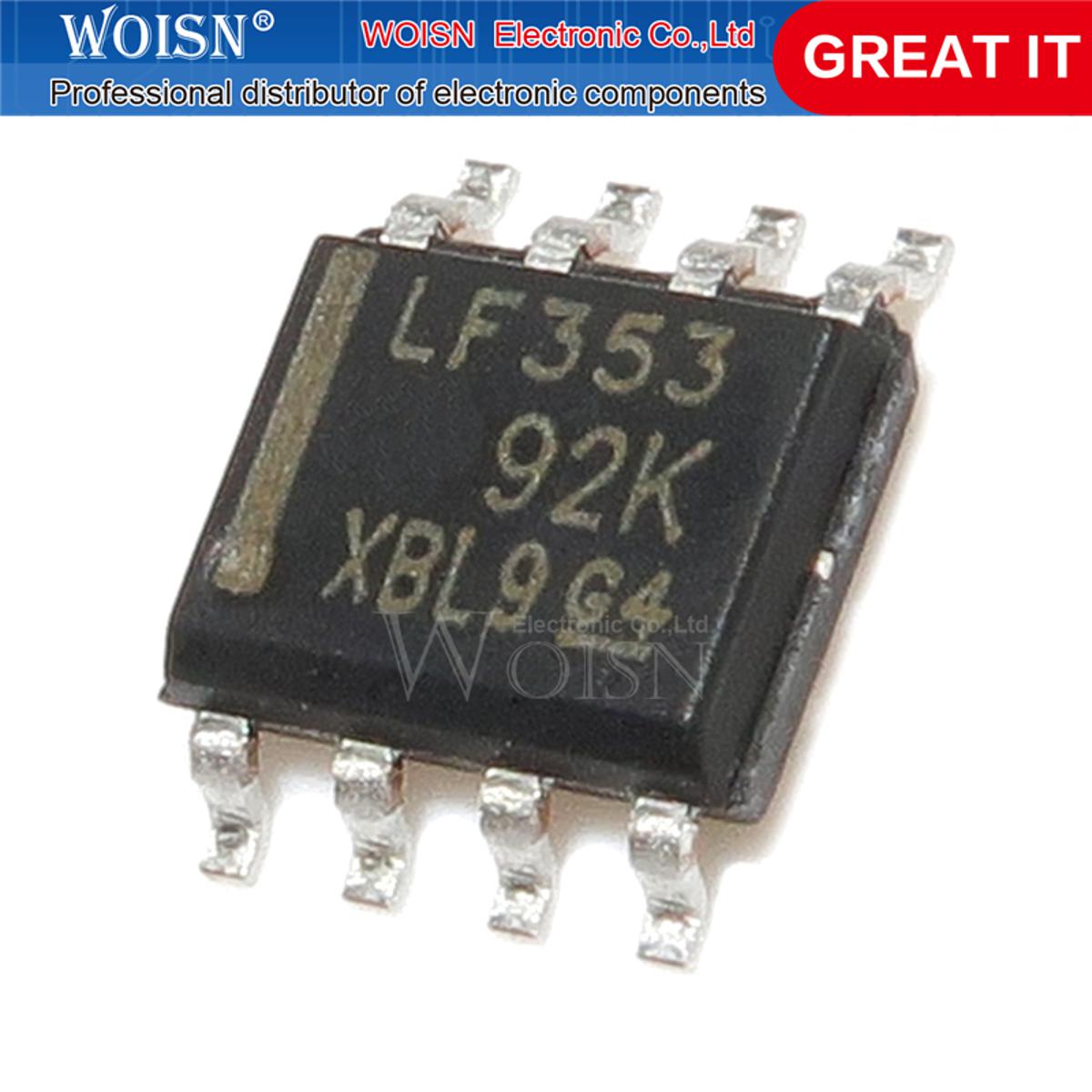 5pcs LF353DR LF353D LF353 SOP-8