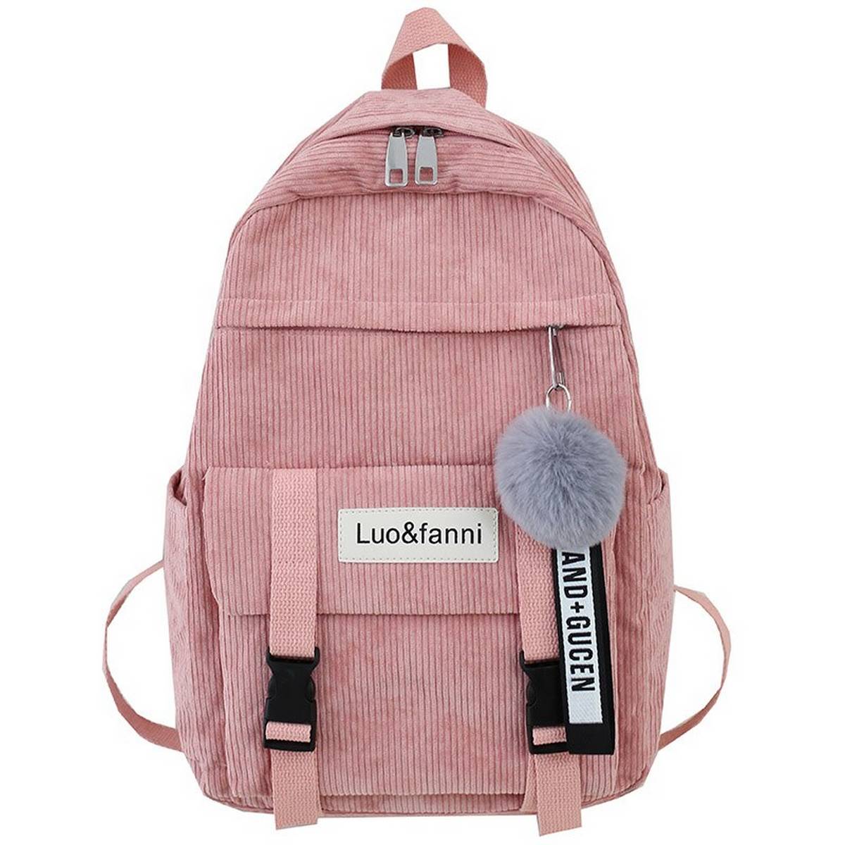 large corduroy backpack