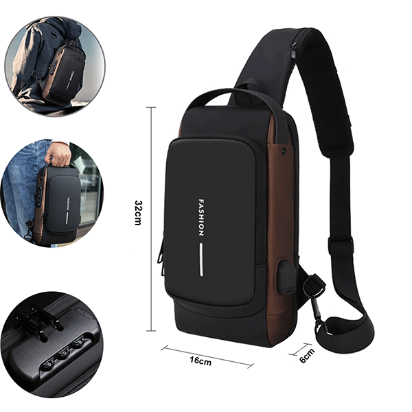 Men Anti-theft Crossbody Bags