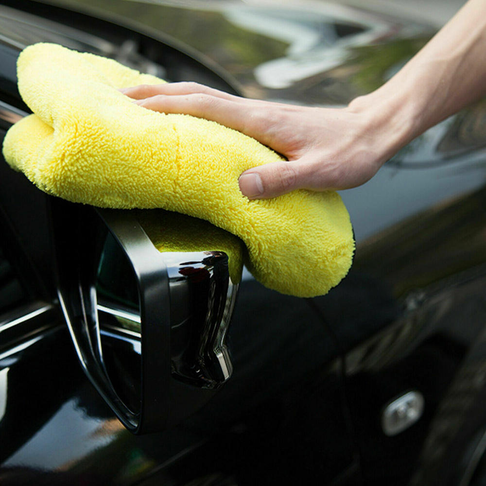 Quick-drying Car wash cloth Scratch-free Soft Lightweight Super absorbent towel Double-sided Lint-free Polishing cloth for Car. 