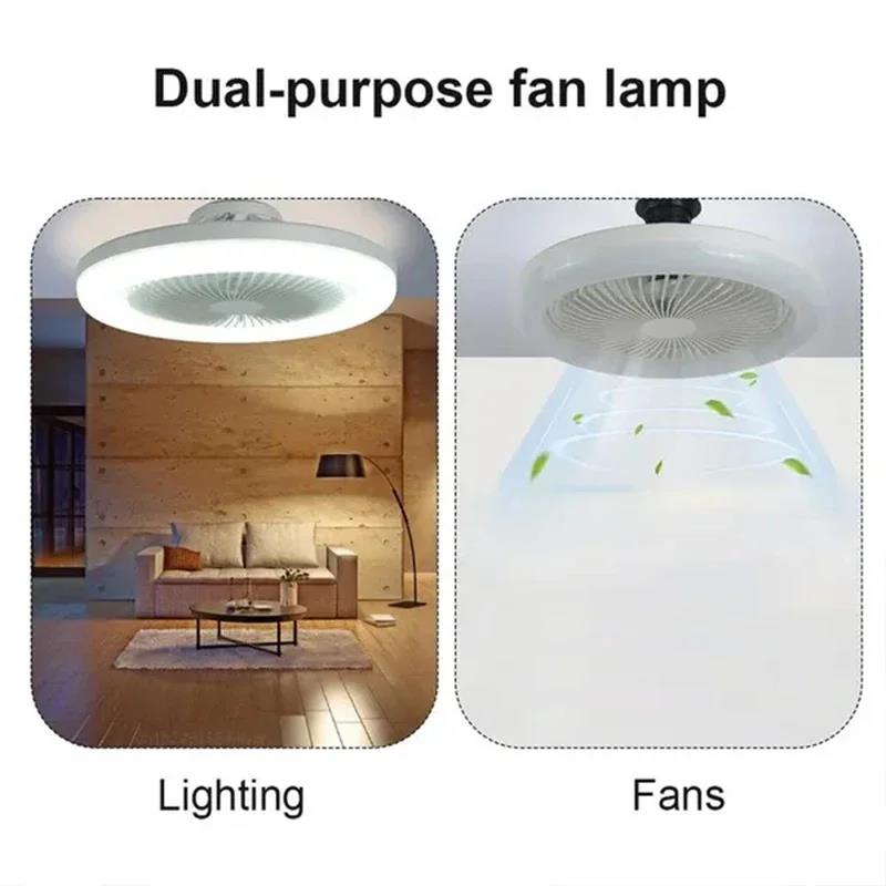 Modern Quiet Comfortable Ceiling Fan With Light And Remote Control Household Kitchen Bedroom Living Room Ceiling Fan Lights