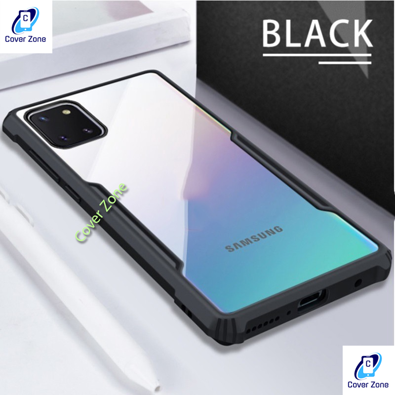 Samsung Note 10 Lite Hard Transparent Case Slim Shockproof Phone Casing - Durable and Very Reliable - CameraPhone Back
