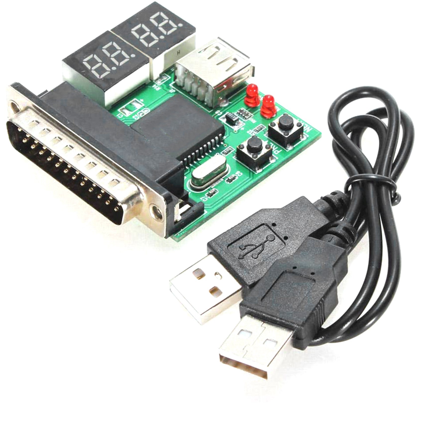 TWEXQNY 3 in 1 Debug Card Expert Mini PCI PCI-E LPC & PC Diagnostic Card USB Post Card Motherboard Analyzer Tester. 