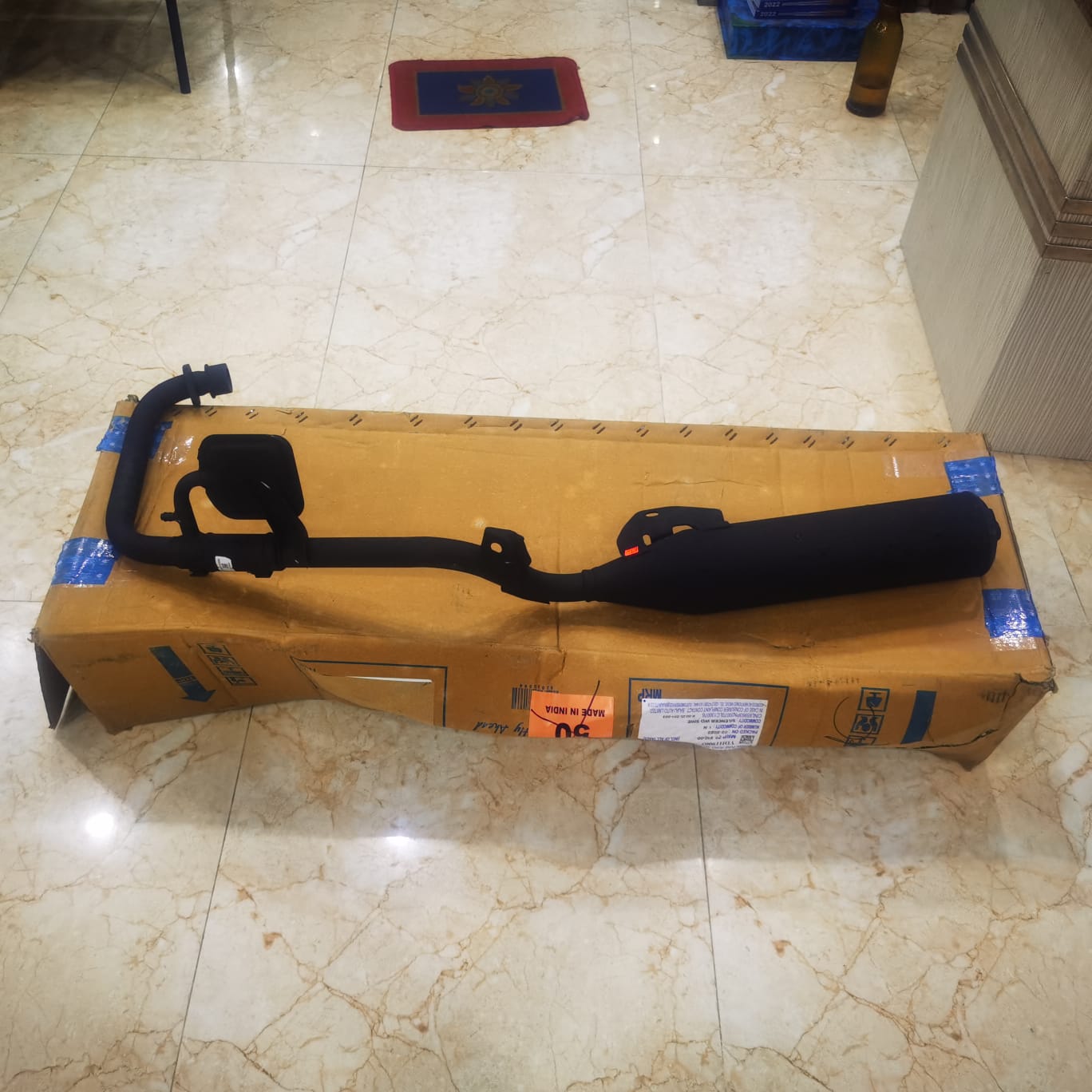 Silencer Complete Bajaj-Pulsar UG4/UG7. 