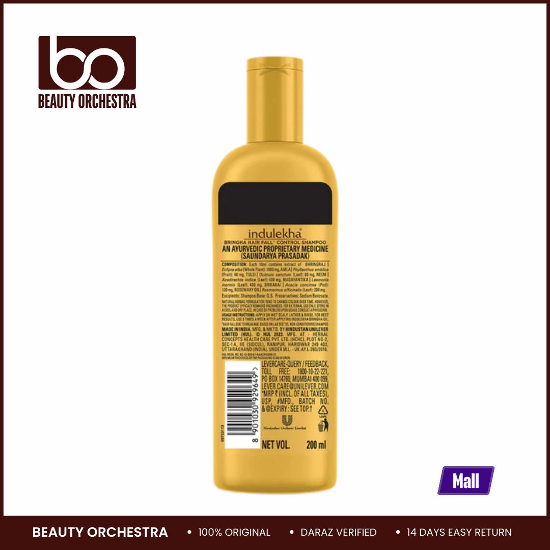 Indulekha Bringha Ayurvedic Shampoo - 200ml. 