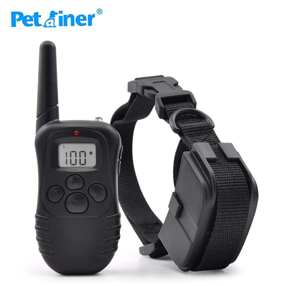 Petrainer 998D-1 300 Meters Remote  Training Shock Collar With Vibration And Beep. 