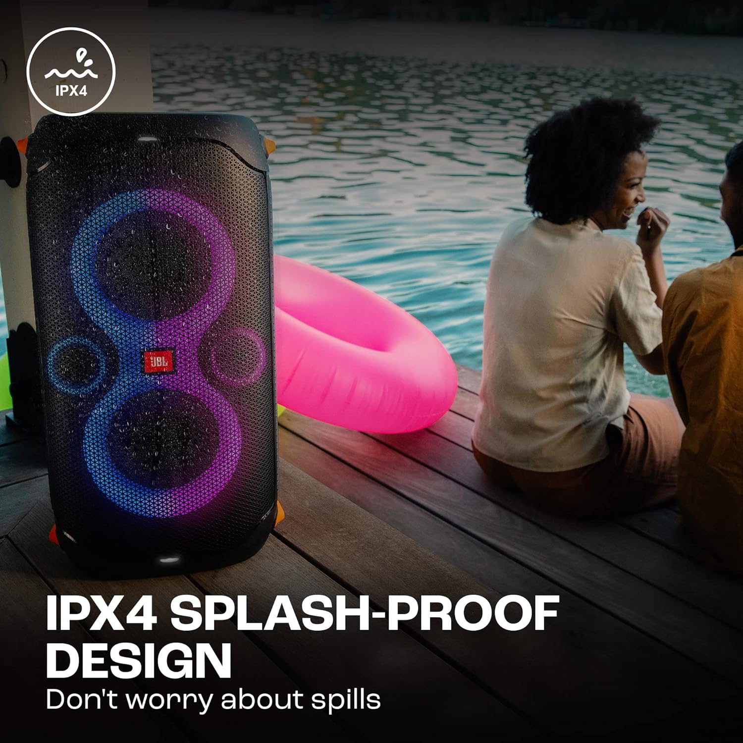 JBL PartyBox110 Bluetooth Portable Party Speaker. 