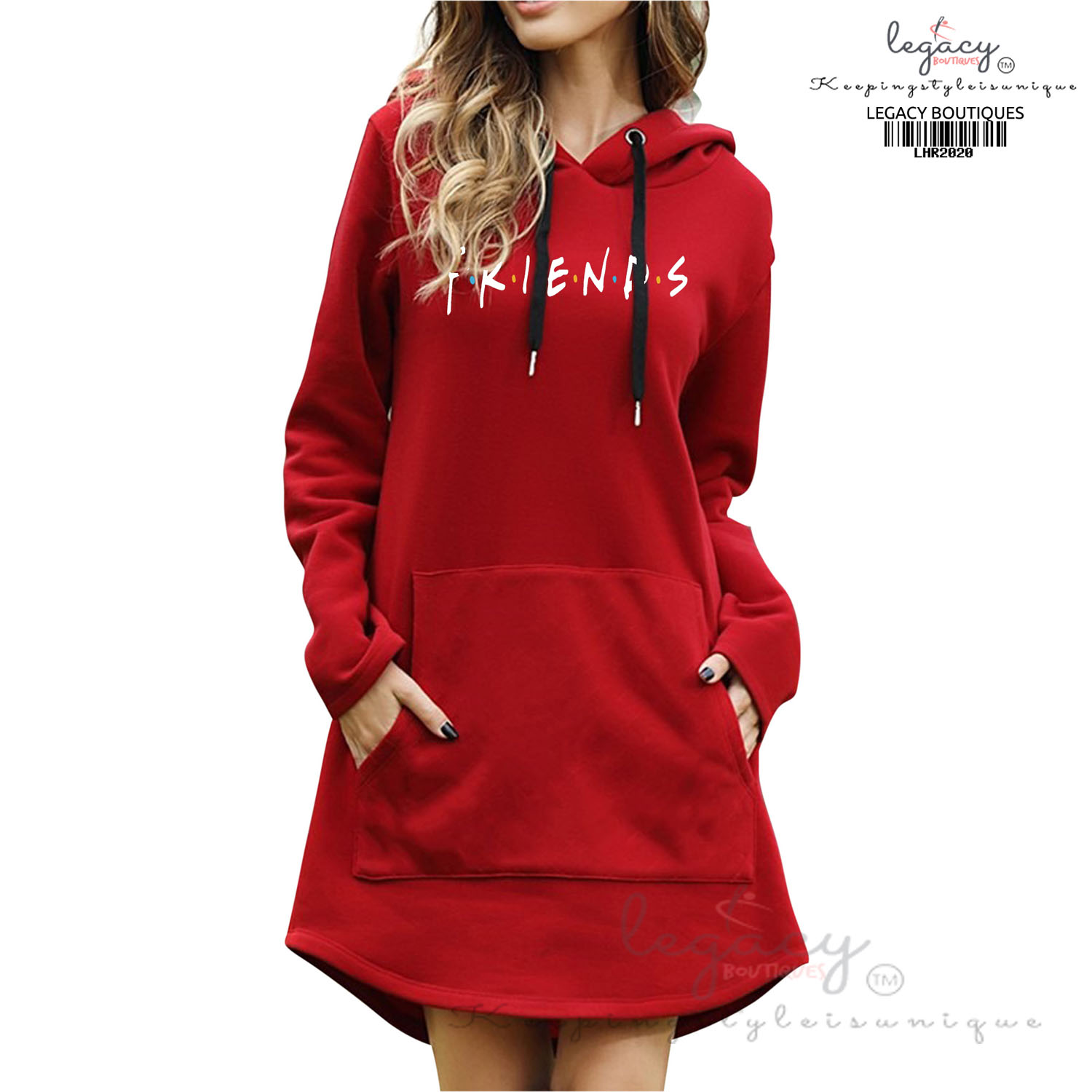 Womens Winter Warm Long Sleeve Hoodies Dress Solid Color