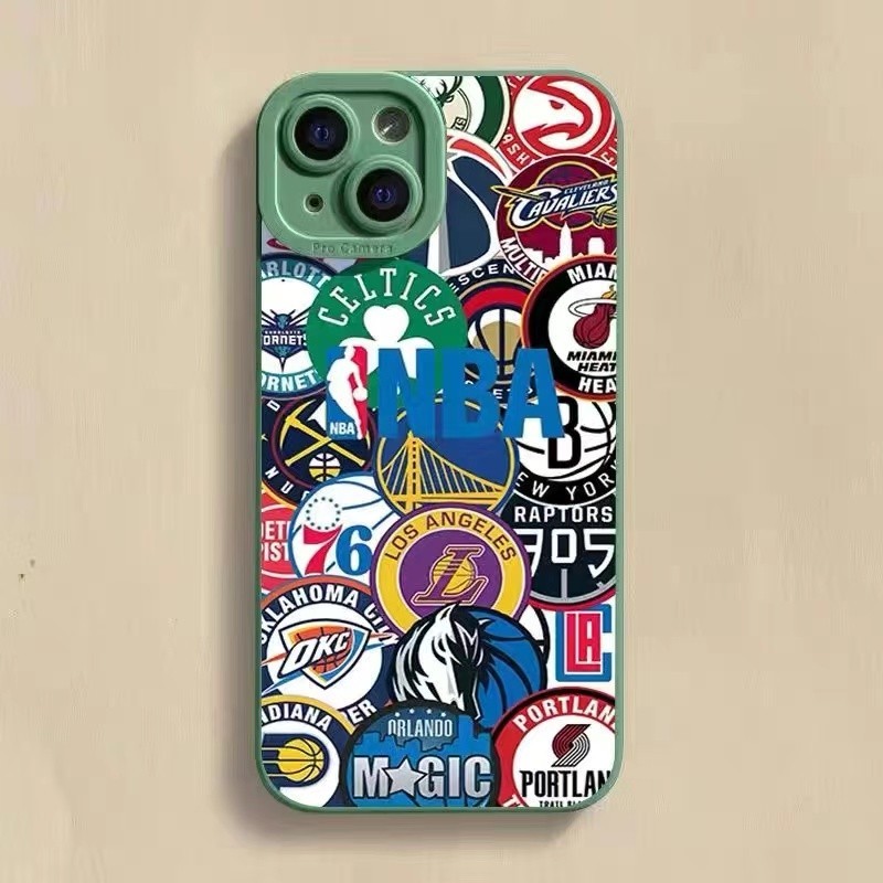 Suitable for Tecno Pova 6 Neo Basketball NBA tag phone case anti-fall soft cover. 