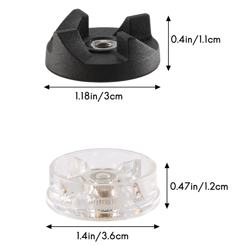 Replacement Part Base Gear and Blade Gear,Compatible for Magic Bullet MB1001 250W Blenders 6Pack. 