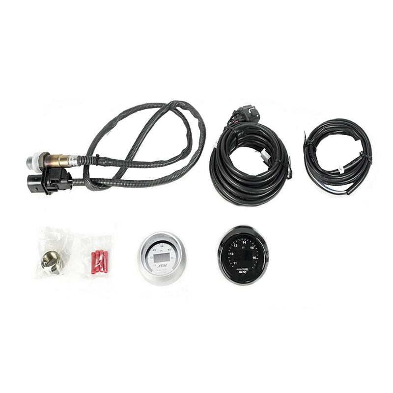 1Set Racing 30-4110 AFR 52mm Wideband O2 UEGO Controller Air Fuel Ratio Gauge AFR with 4.9LSU Oxygen Sensor 0258017025 Replacement. 