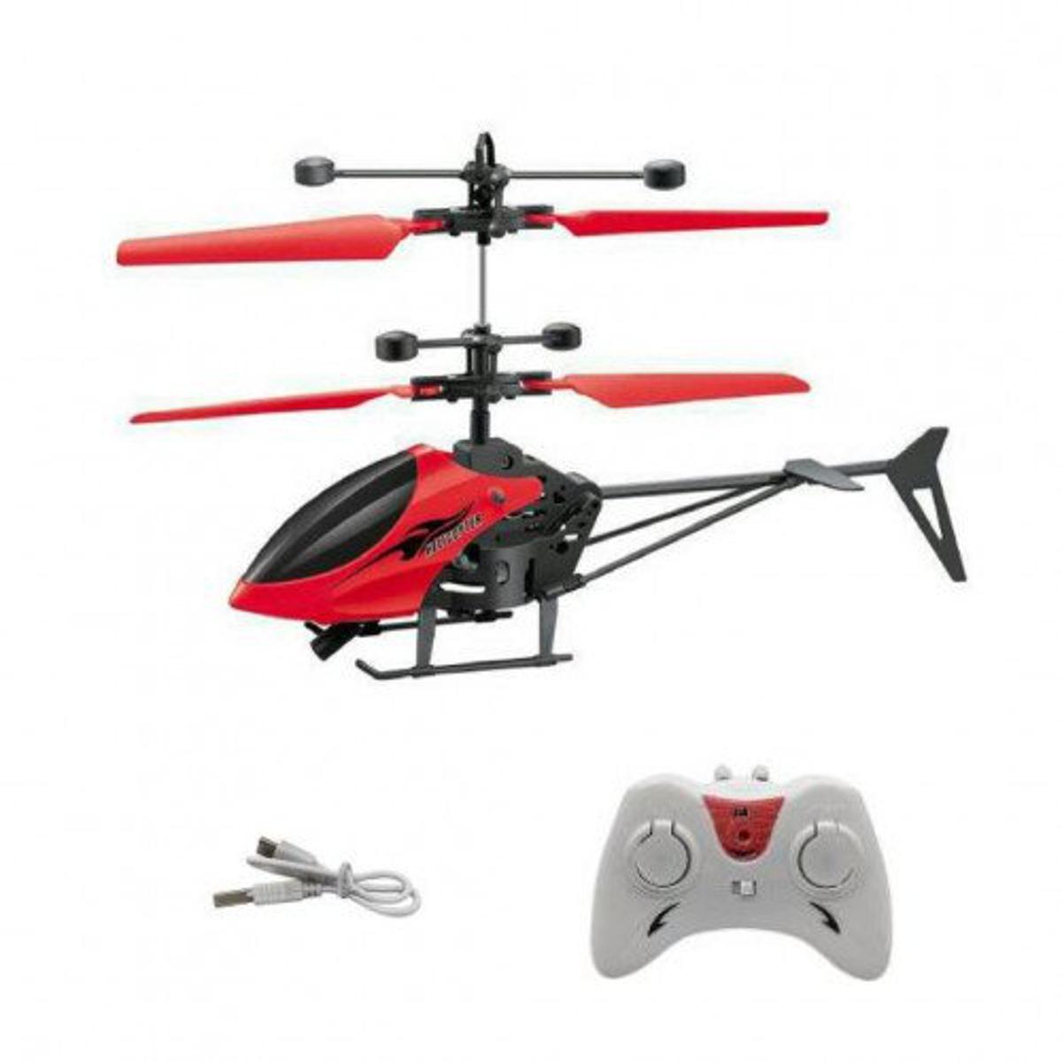 Induction Aircraft Helicopter With Infrared Magic Hand Sensor & Remote Controller Mini USB Rechargeable Helicopter Flying Electric Toys Plane