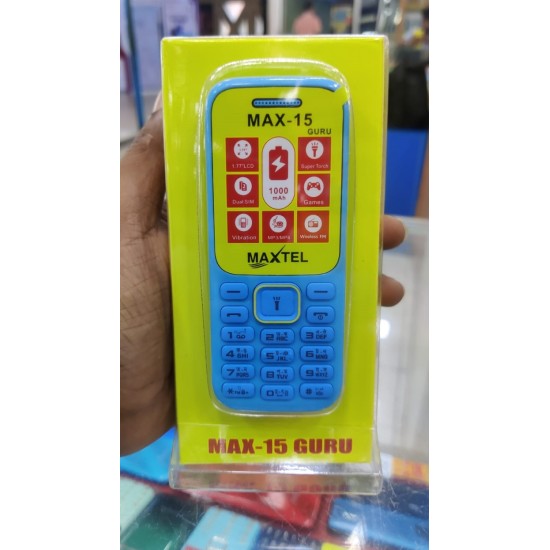 MAXTEL MAX 15 GURU FEATURE PHONE