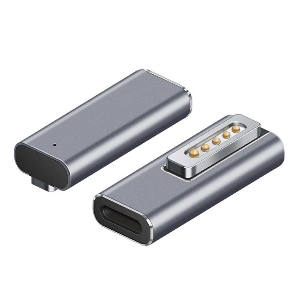 Magnetic USB C Adapter Type C/DC5521 to Magsafe* 2 /Magsafe1 Connector PD Quick Charge Adapter For MacBook Air/Pro. 