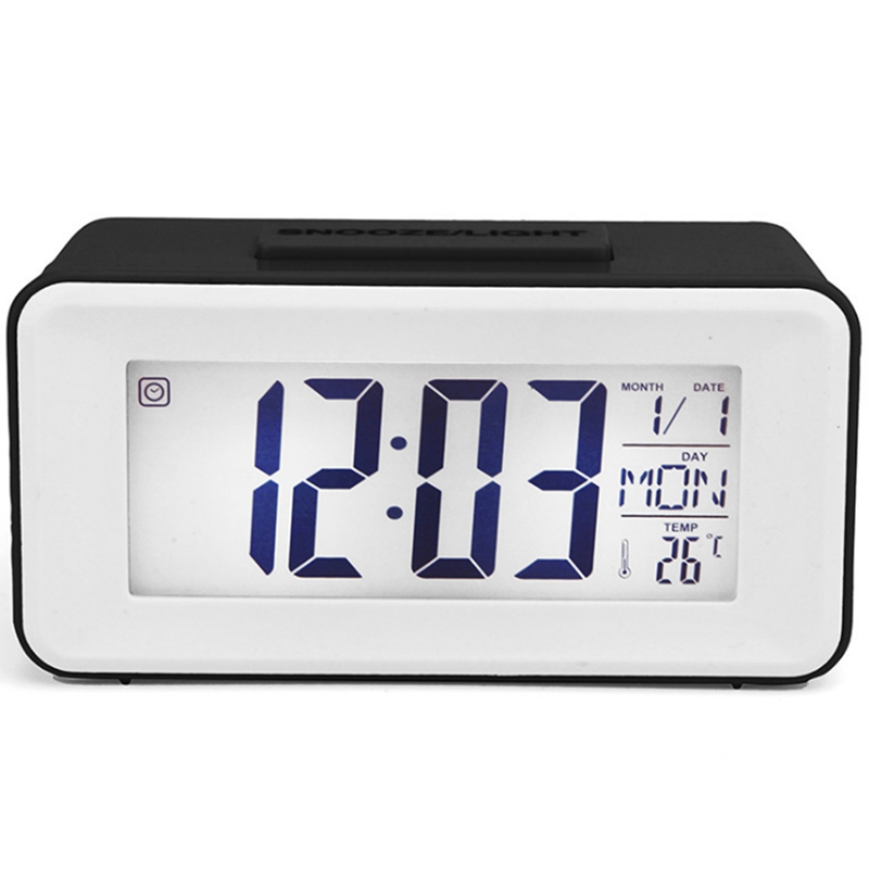 Digital Led Alarm Clocks Student Clocks With Week Snooze Thermometer Watch Electronic Table Calendar Lcd Desk Timer. 