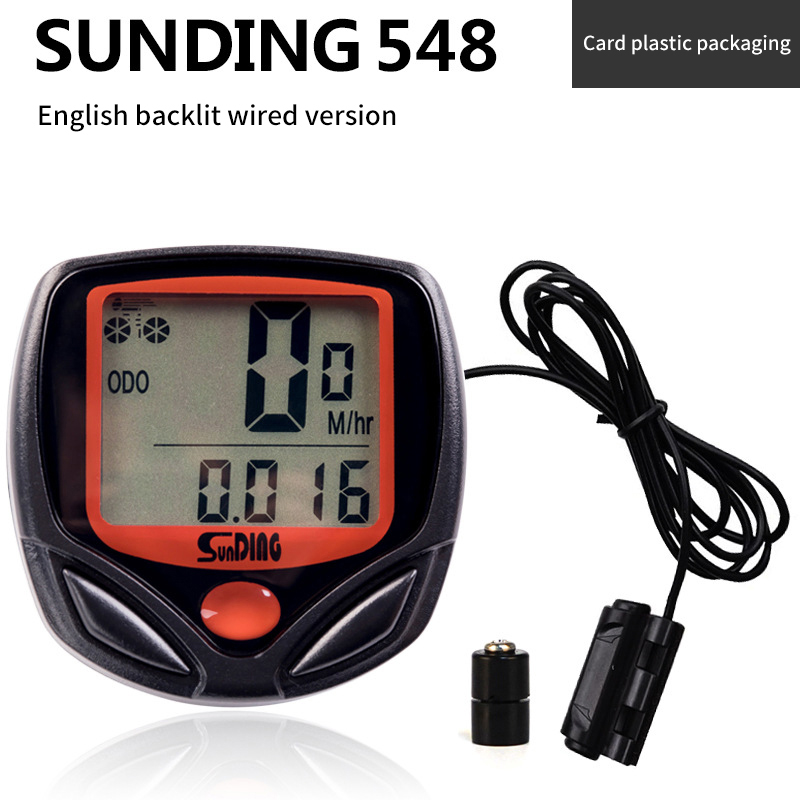 Bicycle Code Table Shuntung 548b Mountain Bike English Code Table 563b Road Speedometer Odometer Cycling Equipment Sunlight Mall. 