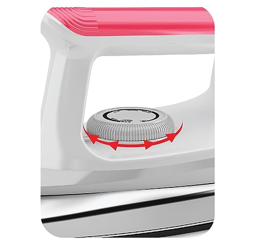 Havells Trendy 750 watt Dry Iron (Ruby Red). 