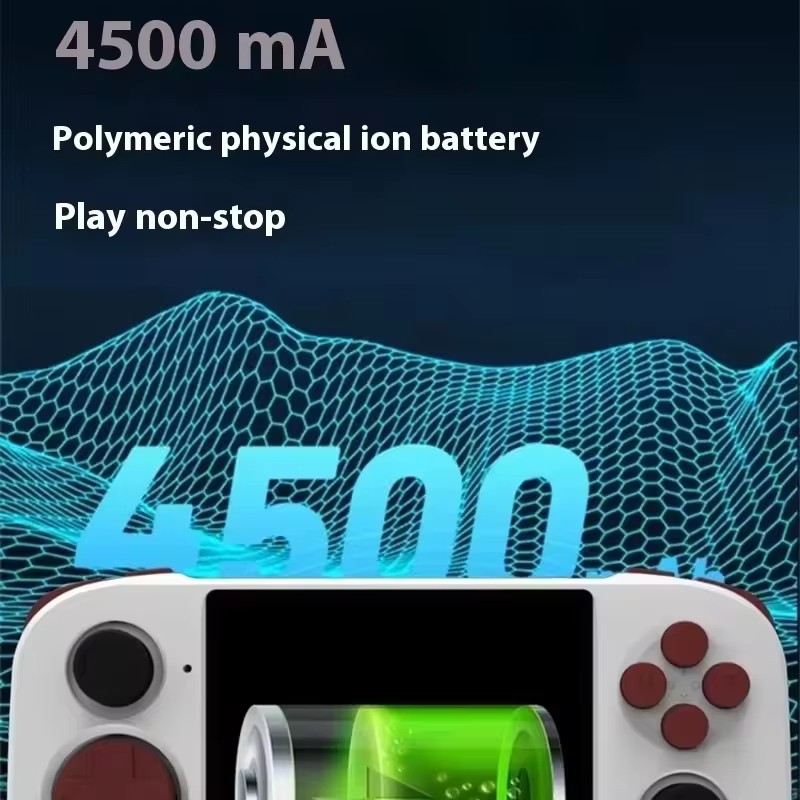 Zpg A1 Unicorn handheld game console 4.0-inch 720p Soc Helio G99 battery 4500mAh six axis gyroscope supports WIFI Android system. 