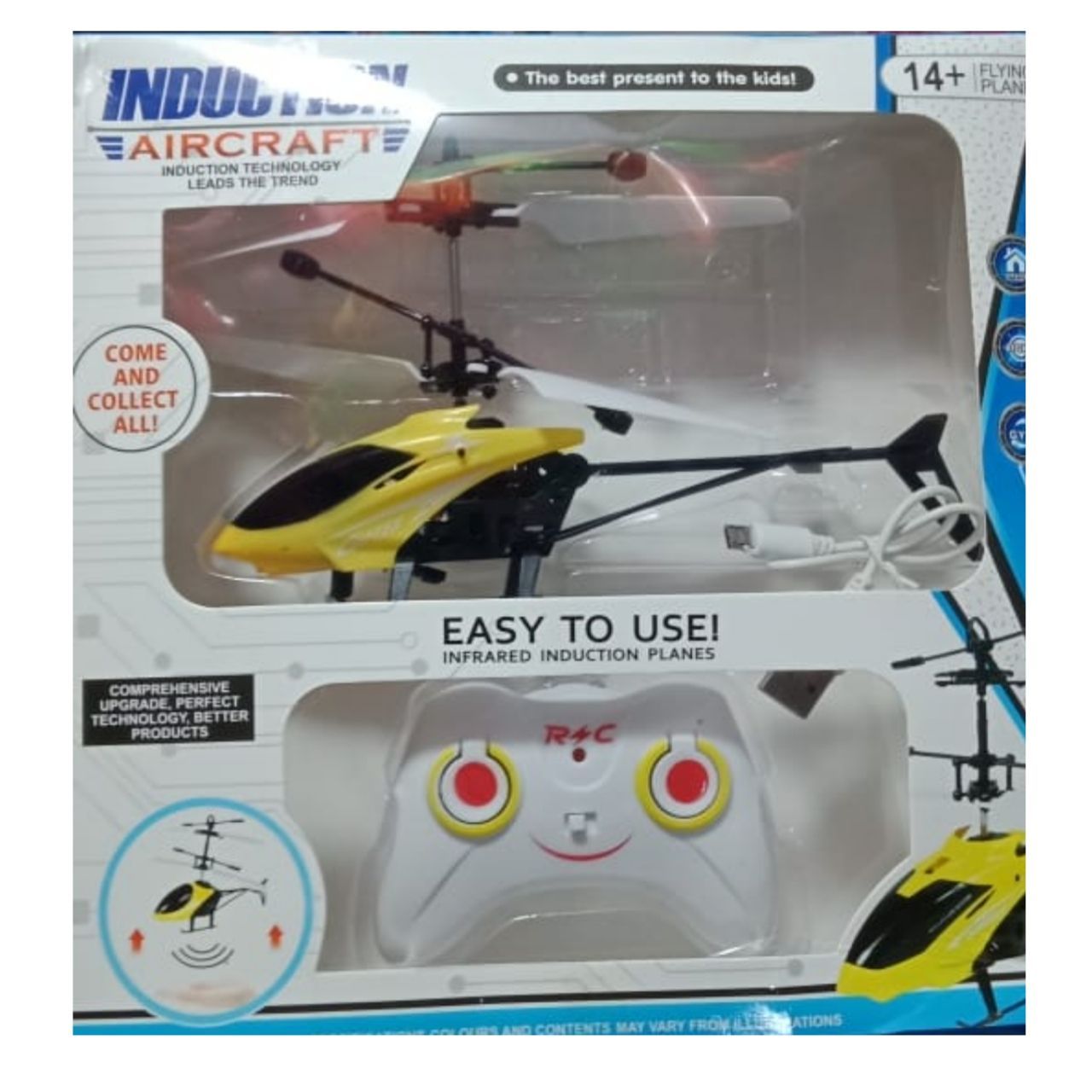 playing helicopter toys