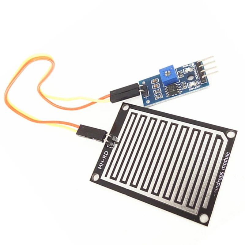 【Daily Necessities For Anyone Store】Rain Sensor For Arduino Weather Module DIY Kit Board Sensitive Humidity 3.3V-5V Rain Sensors Circuit. 