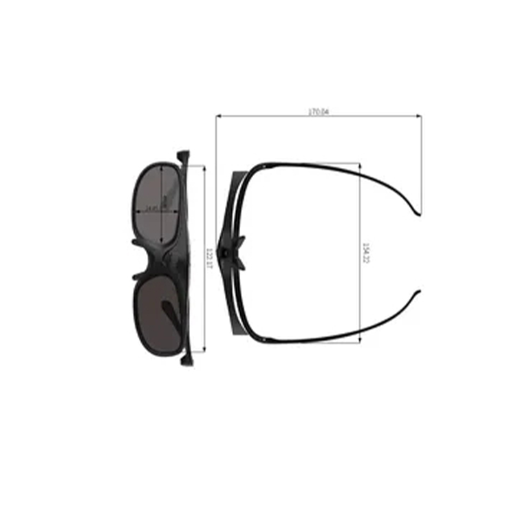 Factory Sale High Quality Hologram Dlp Link Active Shutter 3D Smart Glasses. 