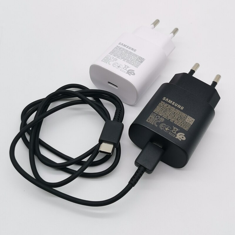 Samsung Z Flip Fold 4 3 Charger 25w Pd Super Fast Charging Power Adapter For Galaxy S20 S21 S22 Note 20 Ultra 10 A73 A72 A71 A70. 
