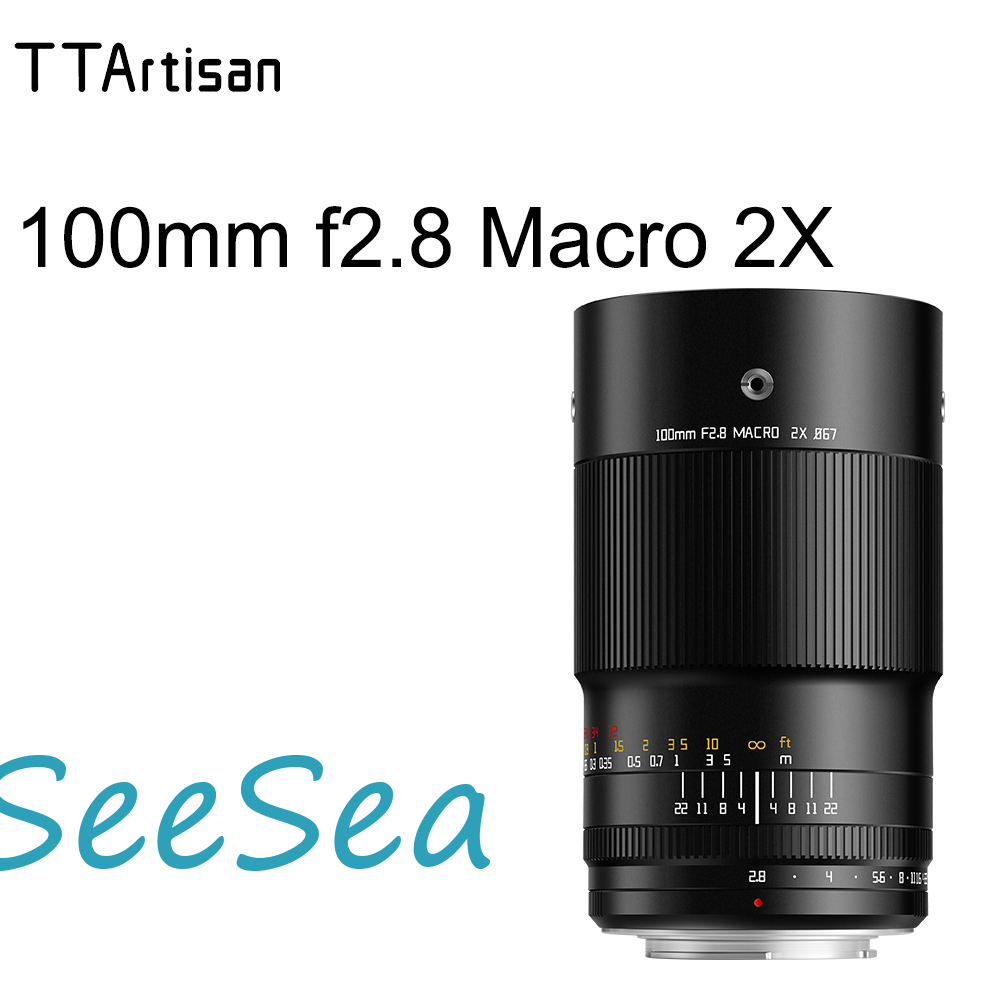 TTArtisan 100mm f2.8 MACRO 2X Full Frame Lens E / X / Z / RF / L / GFX / F / EF Mount