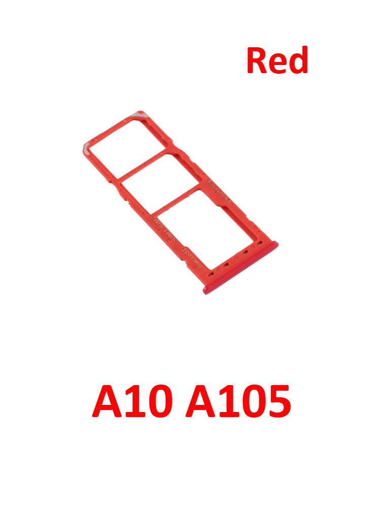 Samsung Galaxy A10 A10s Sim Tray Micro SD Card Slot with Sim Ejector Pin Replacement Part. 