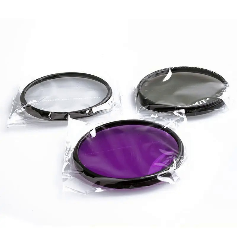 Lightdow FLD CPL UV Lens Filters Kits Lens Filter 49 52 55 58 62 67 72 77 mm for Nikon Cannon Sony Pentax Fujifilm Camera. 