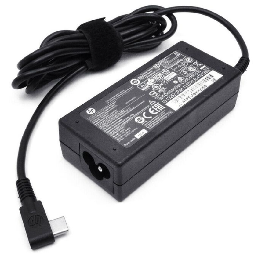 HP 65W USB-C Type-C Adapter or Charger For HP Spectre X2 X360 13-AE015DX EliteBook 840 G10, 830 G8, 430 G8  (HP 65W Type-C Adapter)