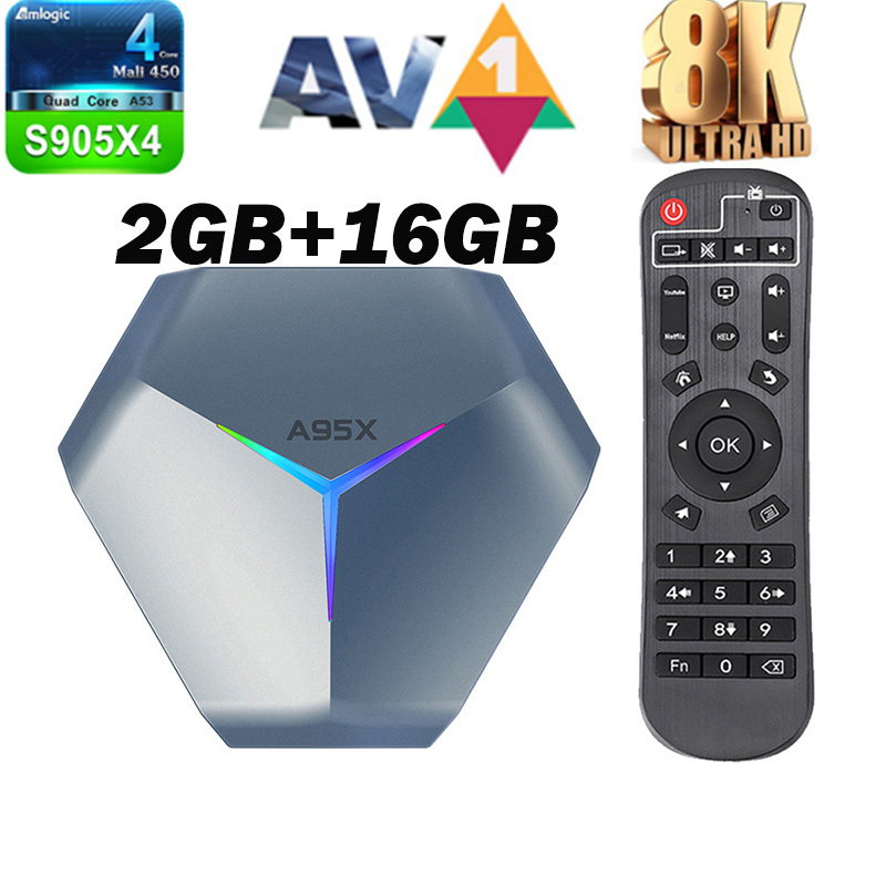 A95X F4 TV Box S905X4 HD Home Theater Player Dual Band WIFI quad core Android 11 Smart Set Top Box. 
