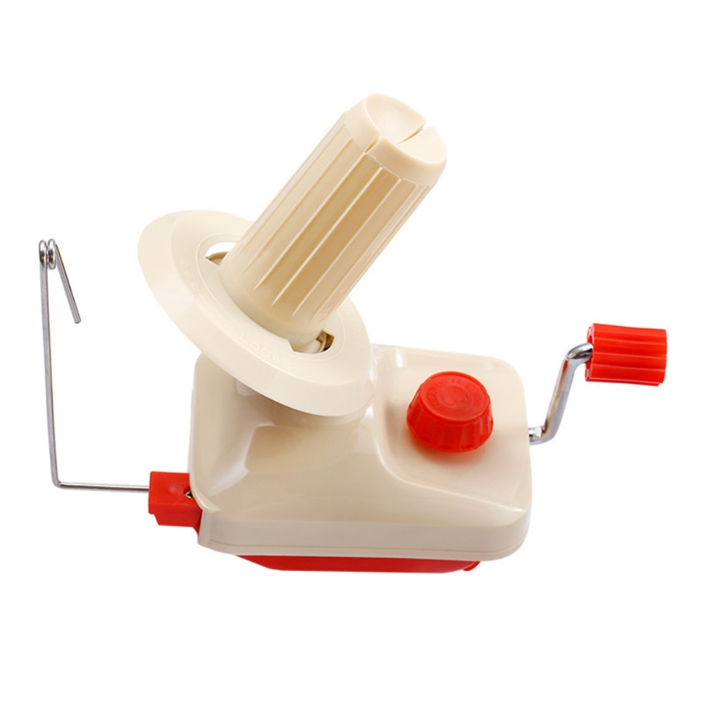 Small  Hand Operated Cable Needle Wool Winding Machine In Box Swift Yarn Fiber String Ball Wool Winder Holder For Household. 